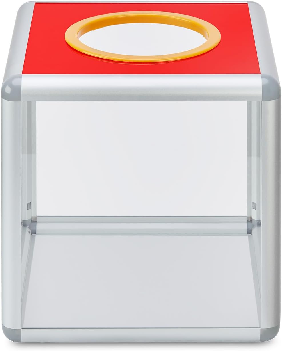 Meet the Mini Acrylic Game Prize Draw Box – your go-to for voting, donating, and dishing out suggestions. It's a compact, clear winner for any event or gathering