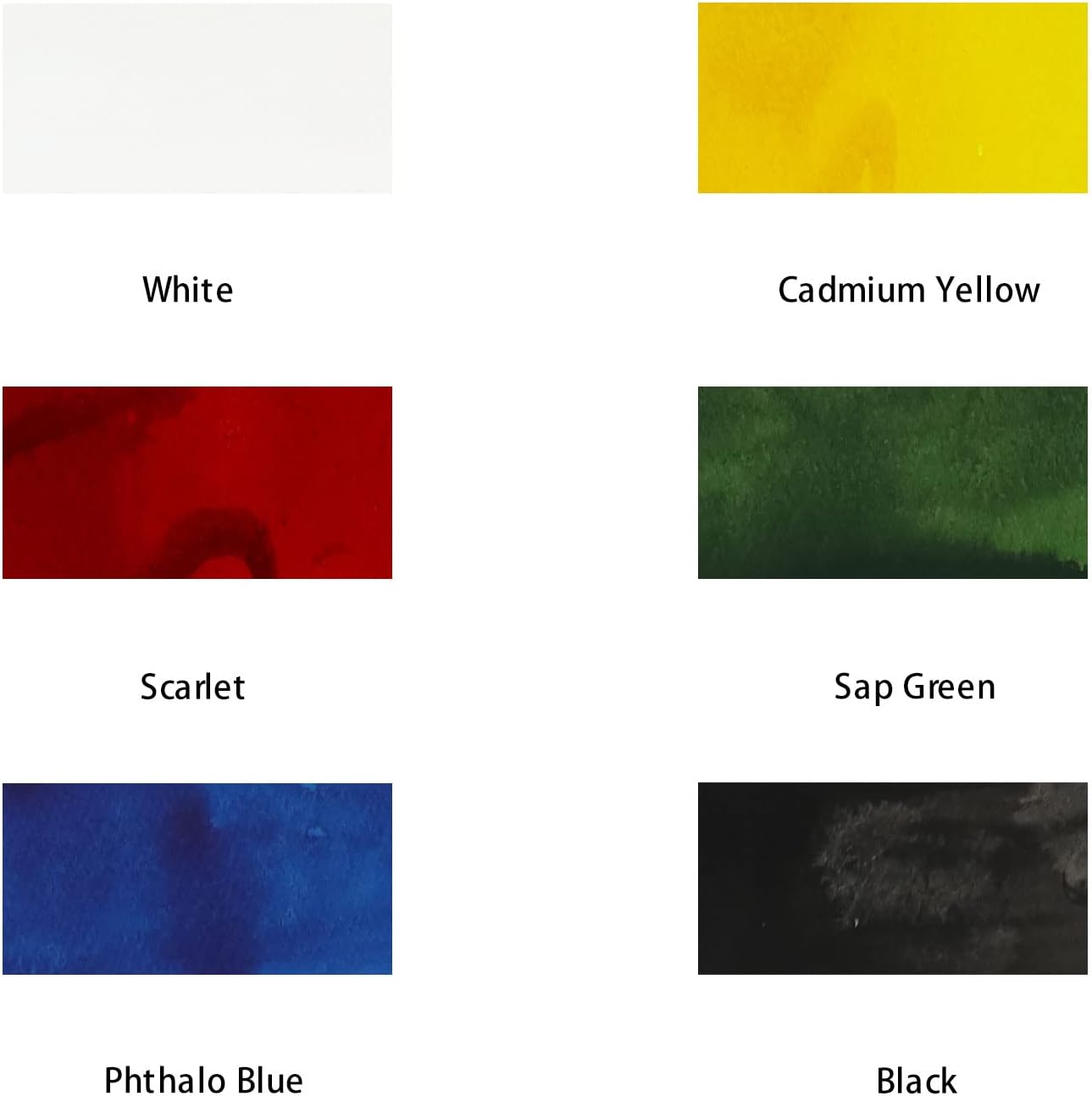 Mont Marte Acrylic Ink Premium 6pc x 20ml (0.7 US fl.oz), Acrylic Inks for Artists, Essential Colors, Ideal for Air Brush, Pouring Art, Scrapbooking, Ink Drawing, Mixed Media