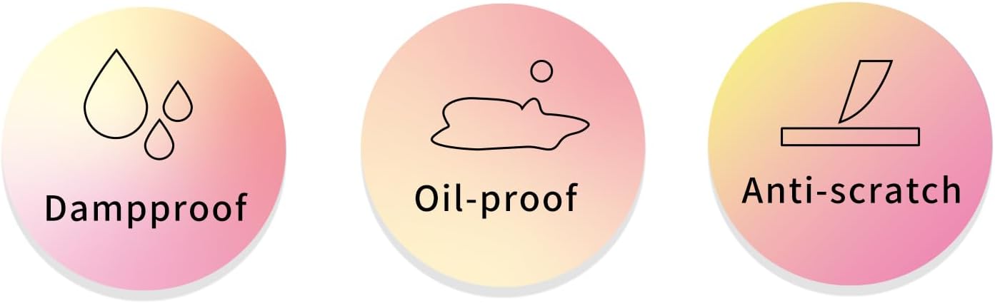 1.5 Inch Pink Round Thermal Sticker Labels, Self-Adhesive Circle Direct Thermal Labels, Multi-Purpose Roll Sticker Labels for DIY Logo Design with Perforation Line（ 500 Labels，1 Roll）