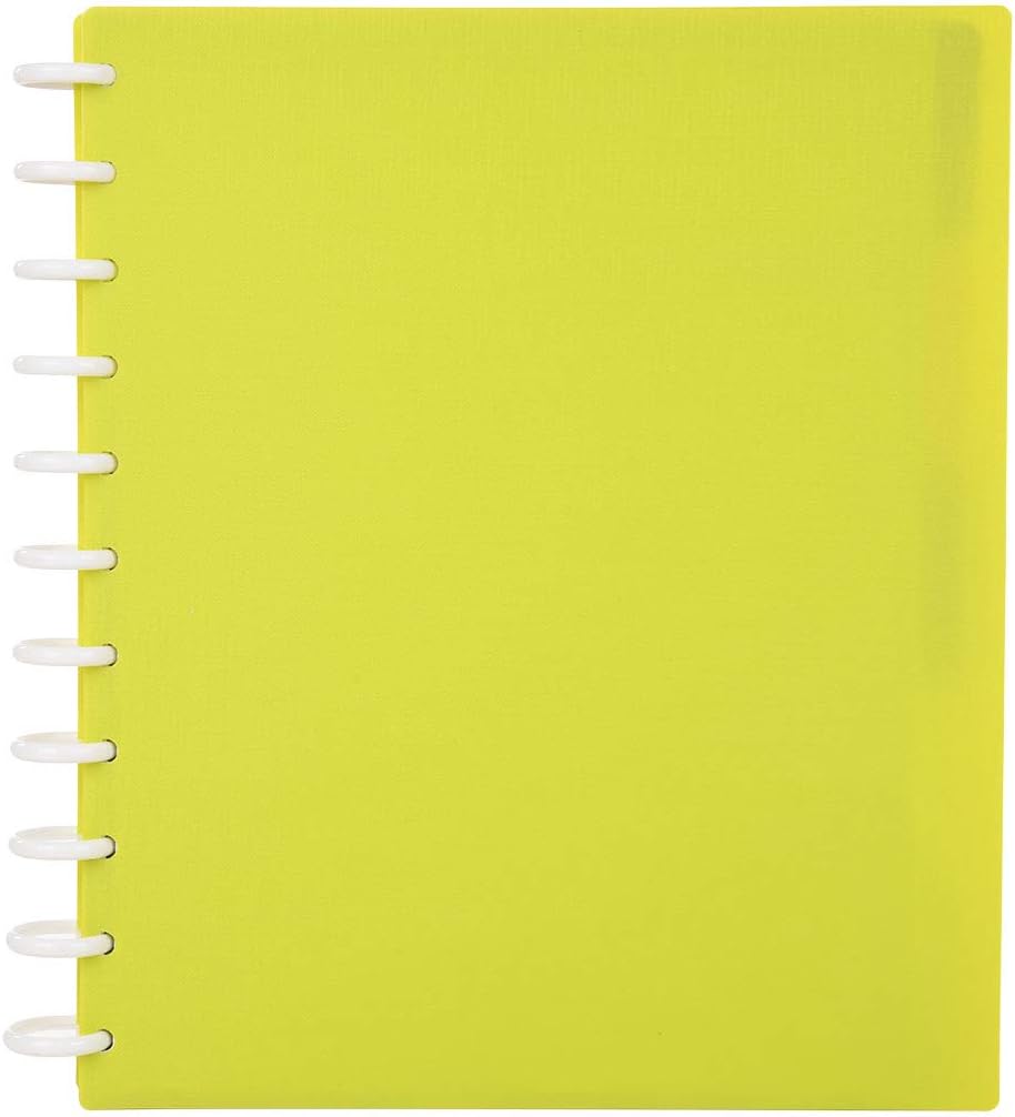 Talia Discbound Notebooks, Planner, Customizable, (Verdant Green, Letter (8.5in x 11in))
