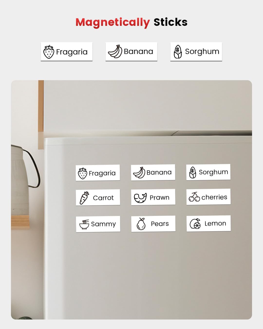 Phomemo A30 Label Laker Machine with Tape, Mini Bluetooth Portabel Color Text Label Printer, Smart Thermal Transfer Printing Sticker Printer for Christmas Decorations Home Office Small Business School