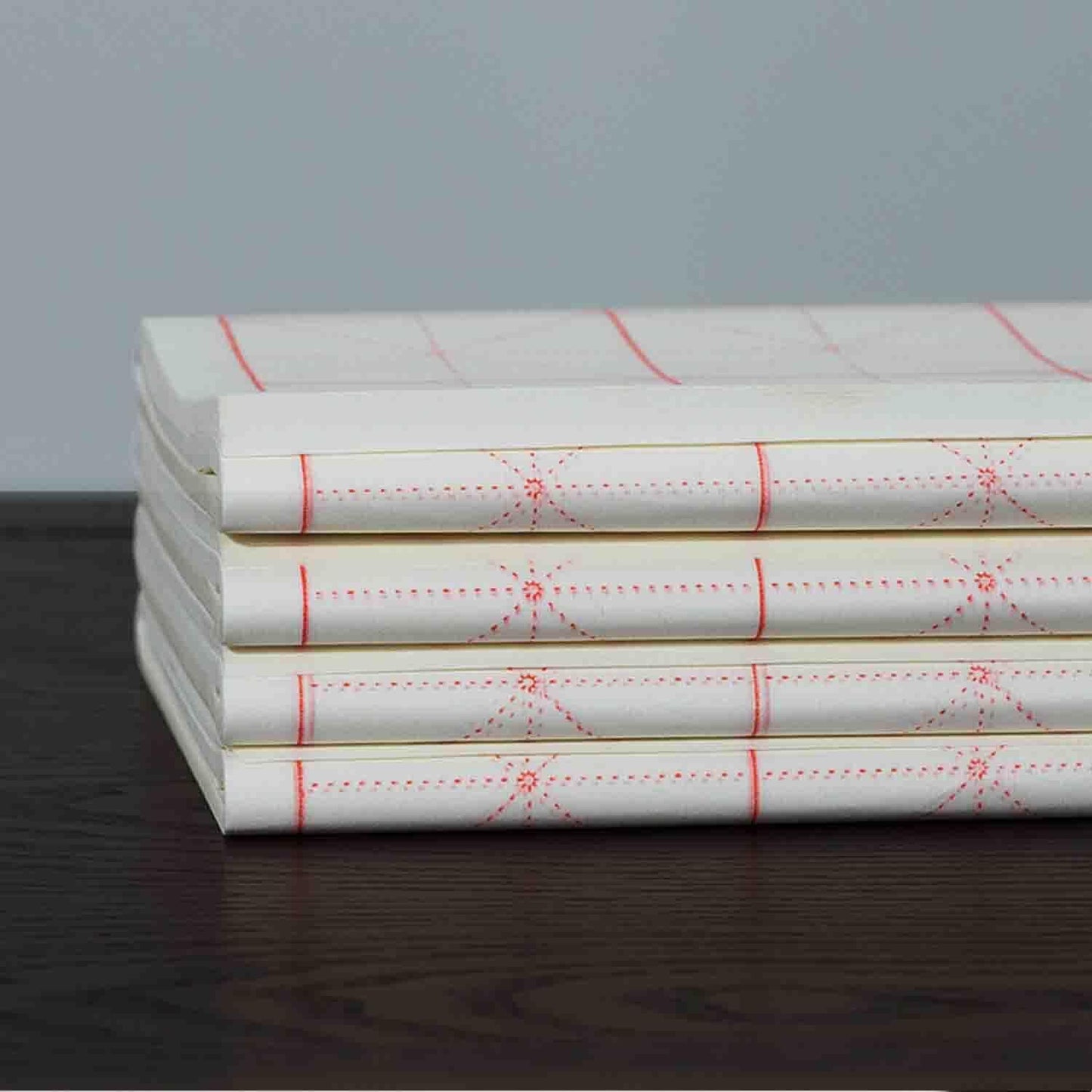 KYMY Chinese Japanese Calligraphy Paper with Grids, Sumi Paper/Rice Paper for Writing Painting Practice Students Beginning, Chinese Brush Ink Xuan Paper 100 Sheets (10 cm(3.9") /Grid)