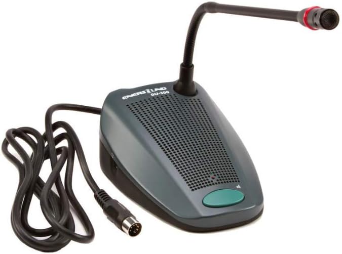 Enersound 15-Person Gooseneck Wired Microphone Conference System - US-Based Warranty and Support