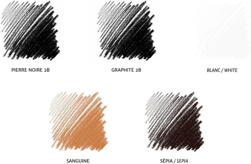 Conté à Paris 6-Count Sketching Pencils Set