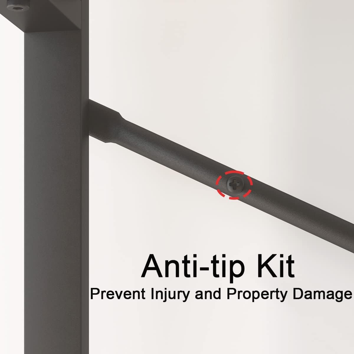 HSH 6 Tier Tall Black Bookshelf, Modern Large Storage Book Shelves & Display Book Shelf,Industrial Open Vertical Metal and Wood Black Bookcases 6 Shelf for Bedroom Living Room Office, Black Oak