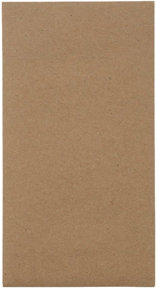 LUXPaper #7 Coin Envelopes | Peel & Press | 3 1/2" x 6 1/2" | Grocery Bag Brown | 70lb. Text | 50 Qty