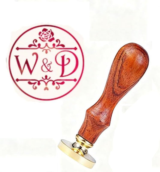 YGHM Custom Sealing Wax Stamp Logo Personalized Image Custom Sealing Wax Seal Stamp Wedding Invitation Vintage Stamp Custom