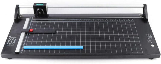 24Inch Rotary Trimmer Paper Cutter,Manual Paper Cutters Trimmers Photo Paper Cutter with Automatic Paper Weighting,Self-Sharpening for Craft Paper, Card Stock and Office Paper