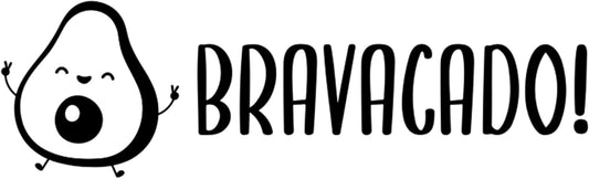 Custom Self-Inking Bravacado Stamps | 49 Designs | 3D, Grading Made Easy | Classroom, Library Book Stamps (Bravacado, Xtra Large)