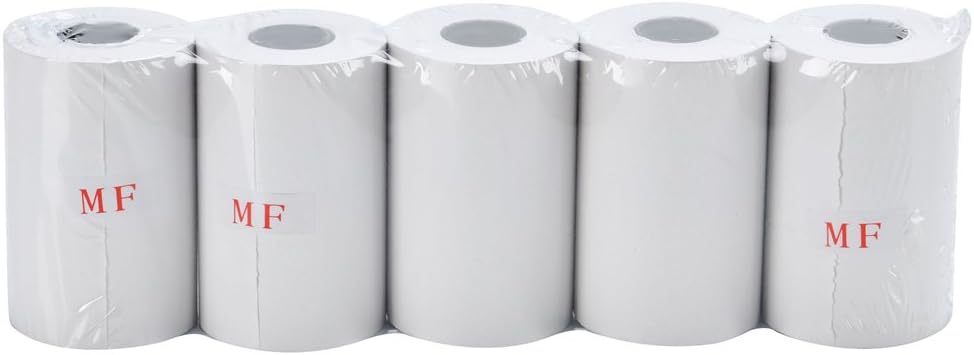 MFLABEL 40 Rolls Thermal Receipt Paper Rolls 3-1/8 x 230ft Thermal Paper Rolls