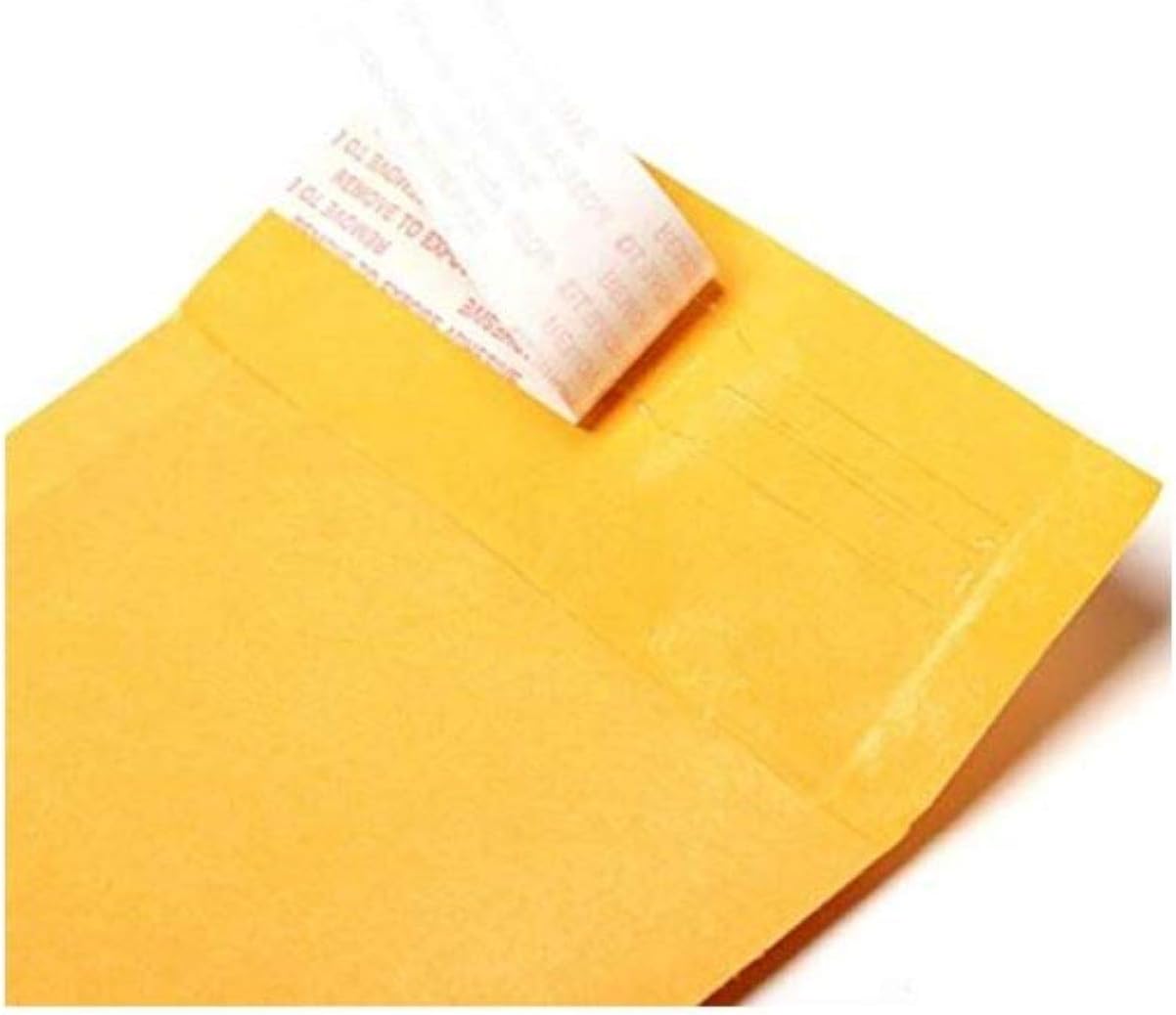 Secure Seal #1 7.25x12 Kraft Bubble Mailers Padded Shipping Envelopes (Pack of 100)