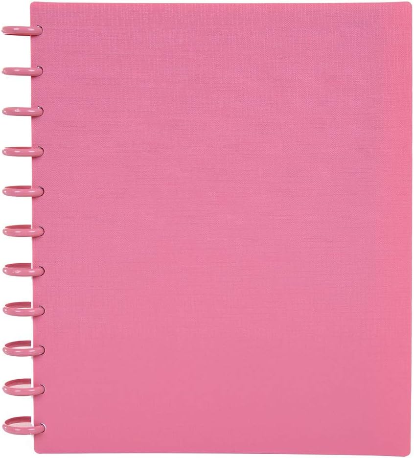 Talia Discbound Notebooks, Planner, Customizable, (Canyon Clay w/Canyon Clay Discs, Letter (8.5in x 11in))