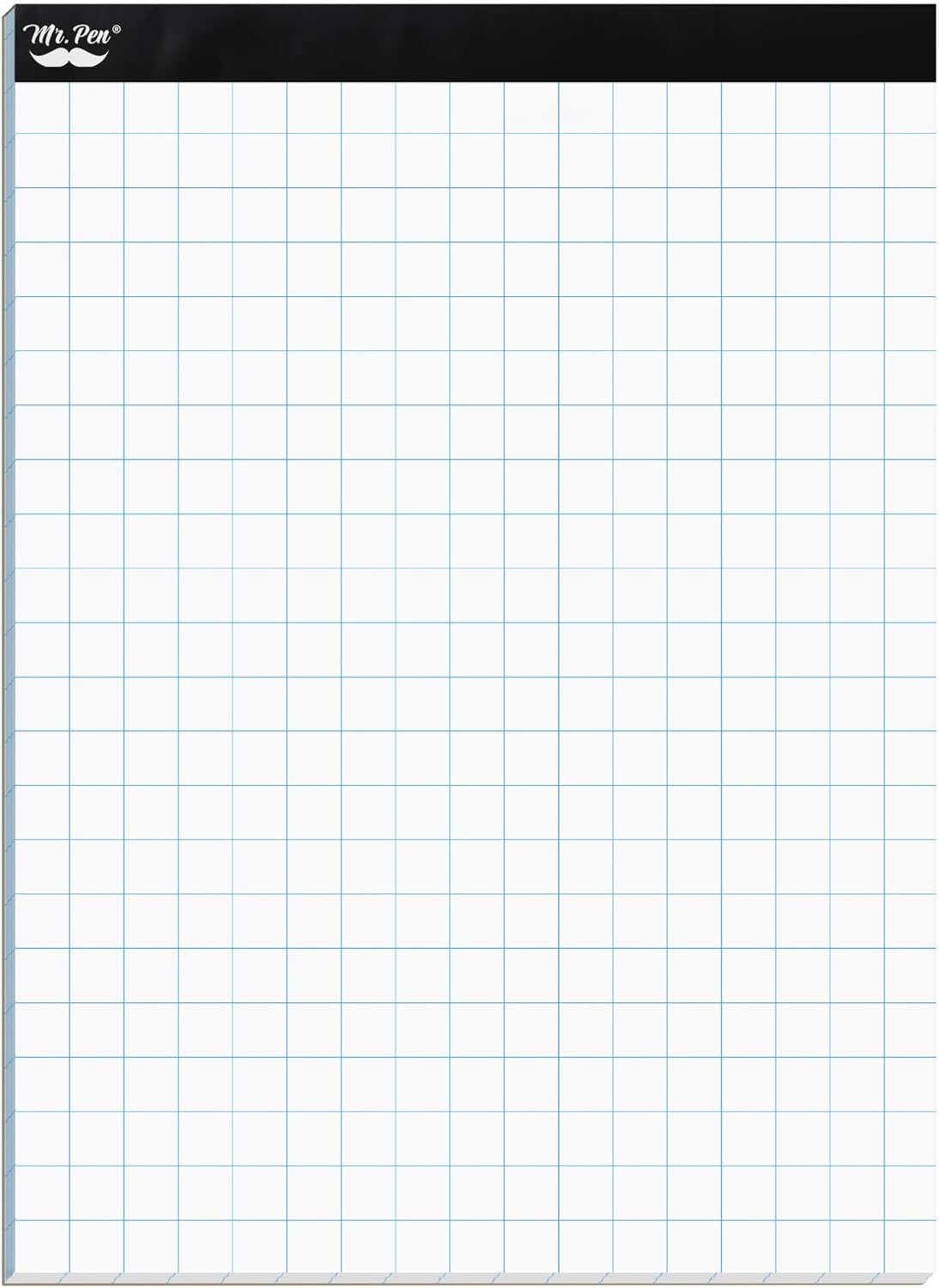Mr. Pen- Graph Paper, 2x2 (2 Squares per inch), 8.5"x11", 55 Sheets, Grid Paper, Graphing Paper, Graph Paper Pad, Math Graph Paper, Grid Paper Pad, 1/2 Inch Graph Paper, Square Paper, Math Paper