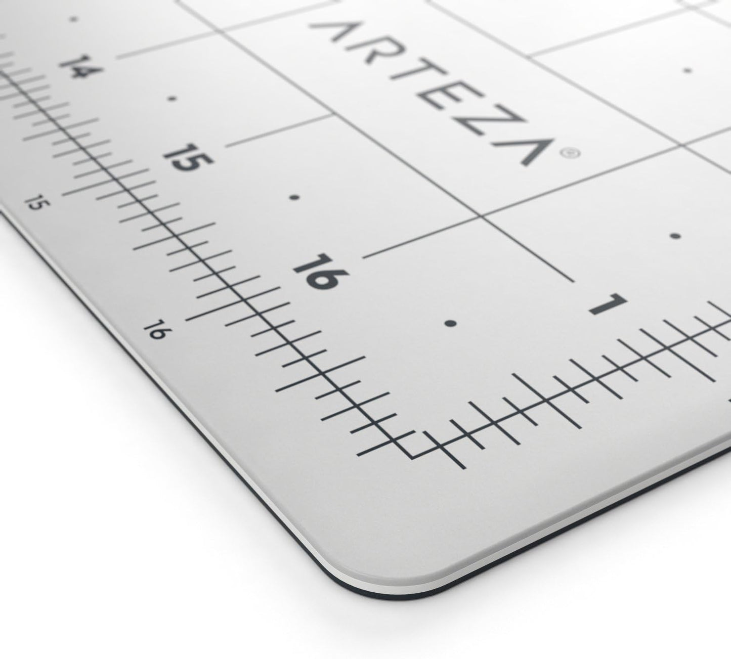 Arteza Self Healing Rotary Cutting Mat, 12"x18" with Grid & Non Slip Surface for Fabric, Paper, Vinyl, Plastic, Eco Friendly, Durable & Flexible, Great for Crafts, Quilting, Sewing, Scrapbooking