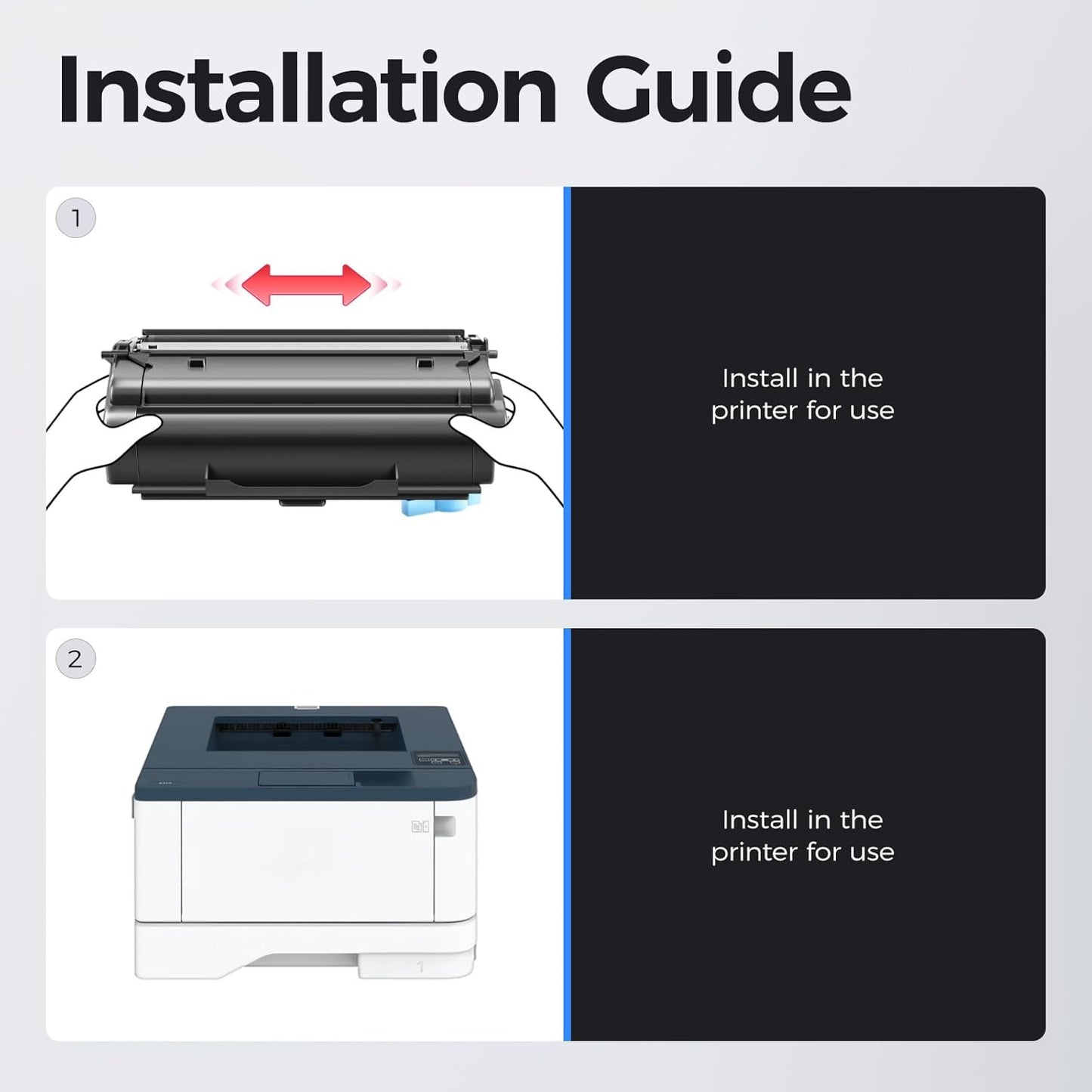 B310 B315 Extra High-Capacity Toner Cartridge 006R04378 Black 2-Pack with Chip Replacement Xerox for 006R04376 006R04377 Compatible with Xerox B310 B315 B305 B310DNI B305DNI B315DNI Printer Ink Copier