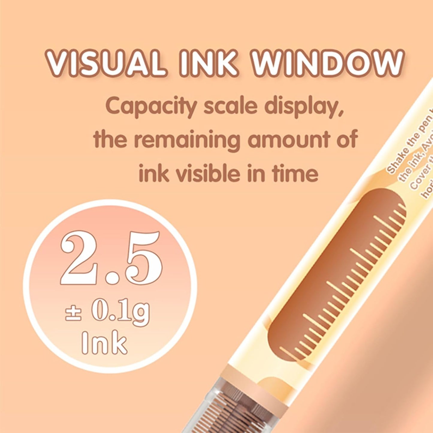 JRQ Skin Tone Acrylic Paint Markers, 24 Colors Brush Tip Acrylic Paint Pen Set for Darwing Sketch Portrait Illustration Anime Manga Illustration Kids Adults