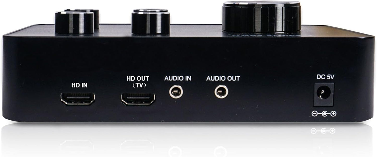 Sound Town Wireless Microphone Karaoke Mixer System with HD Audio Return Channel, Optical, AUX, Bluetooth - Supports Smart TV, Media Box, Sound Bar (SWM15-PRO)