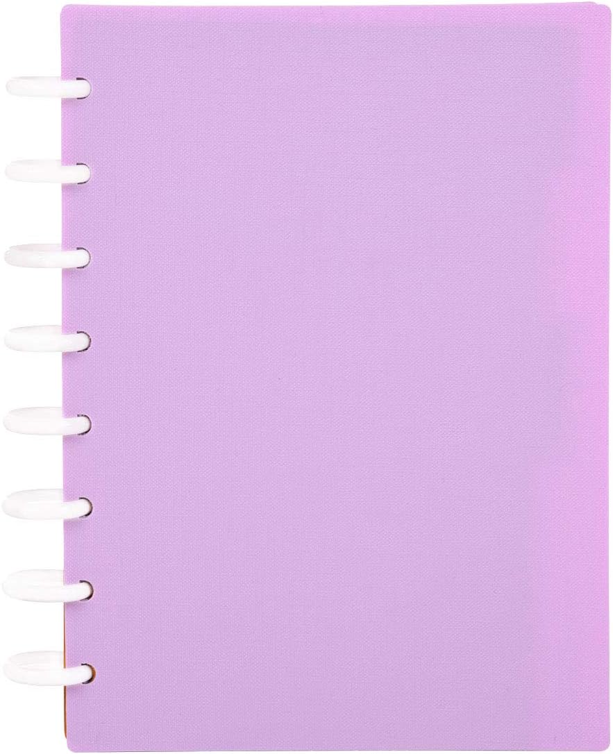 Talia Discbound Notebooks, Planner, Customizable, (Spring Pink, Junior (5.5in x 8.5in))