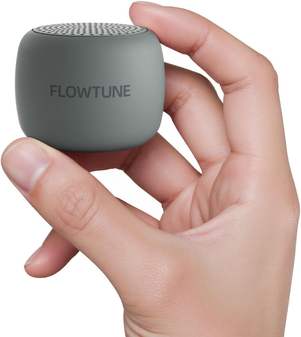 Sound Machine Flowtune White Noise Machine for Baby Adults, Mini Portable Sound Machine for Travel, 6H Timer, 18 Soothing Sleep Sounds Gift (Slate)