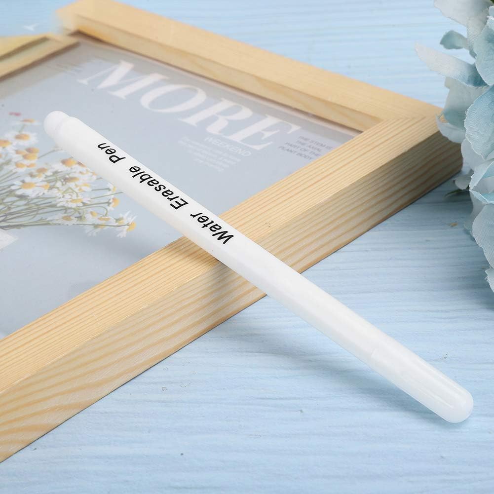 Air Water Erasable Pen Fabric Marker Temporary Marking Auto Vanishing Pen Air Erasable Pen, 10pcs Disappearing Ink Marking Pen for Cloth Marking ToolsMarking & Tracing Tools(Single Head White)