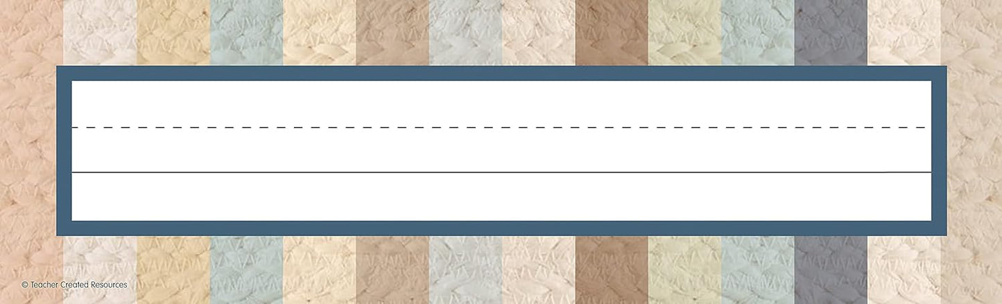 Teacher Created Resources Everyone is Welcome Flat Name Plates (TCR7137), Large