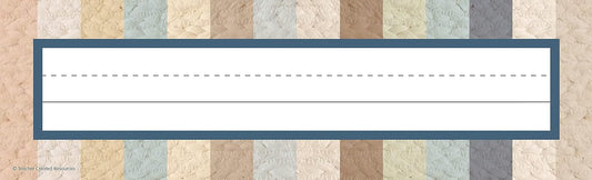 Teacher Created Resources Everyone is Welcome Flat Name Plates (TCR7137), Large