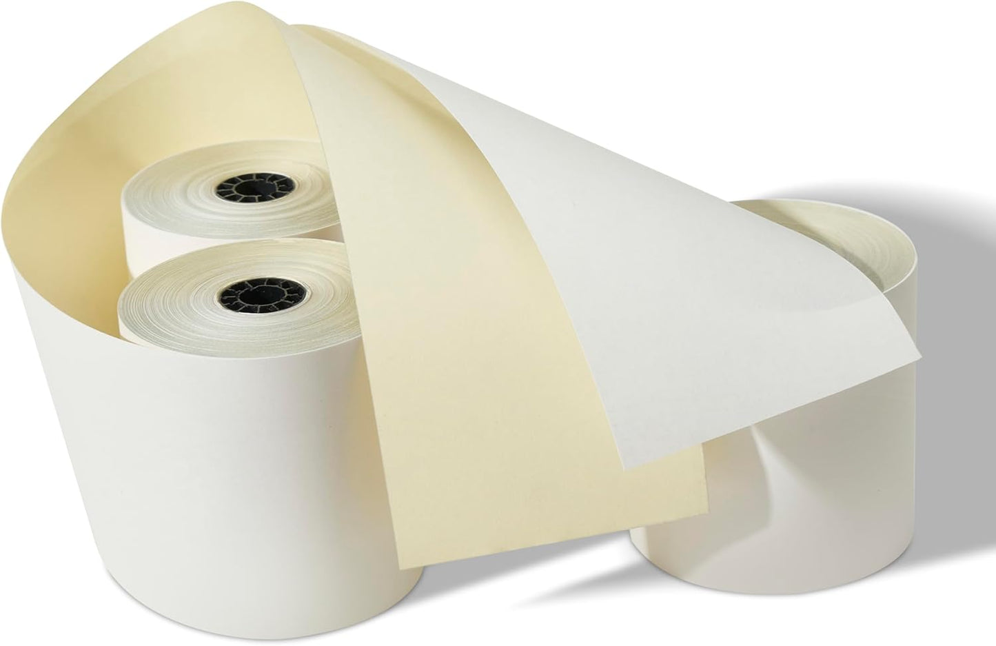 3"" x 95' 2-Ply Carbonless Paper, 25 Rolls, Compatible with Star Micronics SP700 SP2000 UP389 Omni 480 TMU 220 250, Epson M119 TM300 TM-U200 TM-U200B, and More