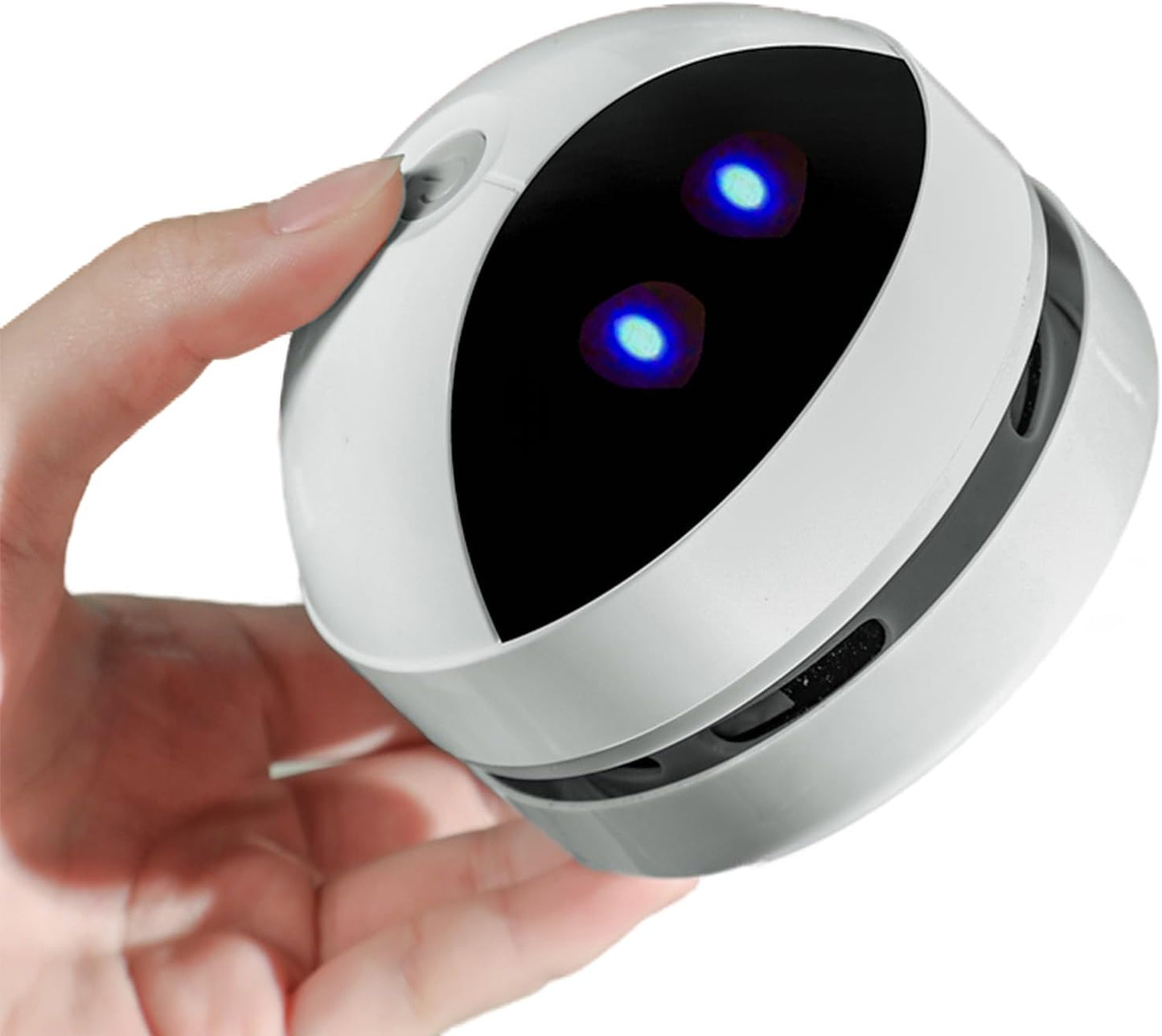 Desktop Vacuum Cleaner Mini,Cordless & Portable,Dust & Crumb Sweeper,Cute Cartoon Robot,USB,Easy to Remove Dust/Hair/Pet Hair/Crumbs on Desktop/Table/Keyboard/Sofa and etc,Lightweight Design