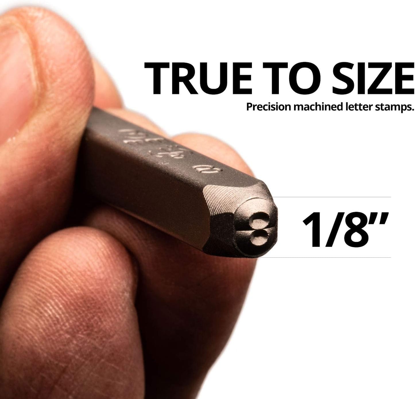 Capri Tools Professional 1/8 in. Letter Stamp Set, 27-Piece