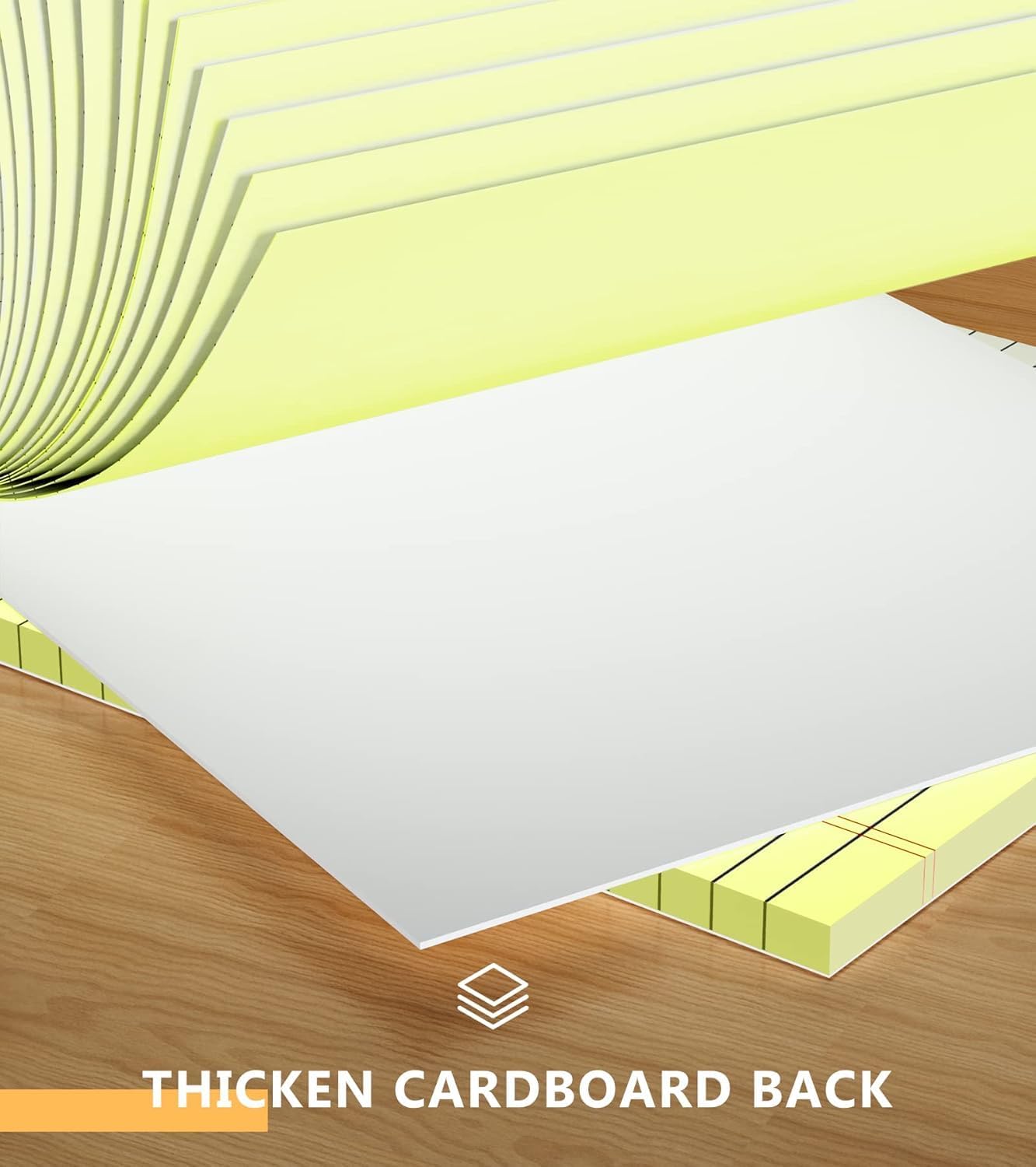 Yellow Legal Pads, Note Pads, 4 x 6 Inch, 8 Pack, 30 Sheets/Pad, Narrow Ruled, Small Notepads Yellow Paper, Micro Perforated Memo Pads, Lined Writing Pads of Paper, Mini Pocket Size Scratch Pads 4x6