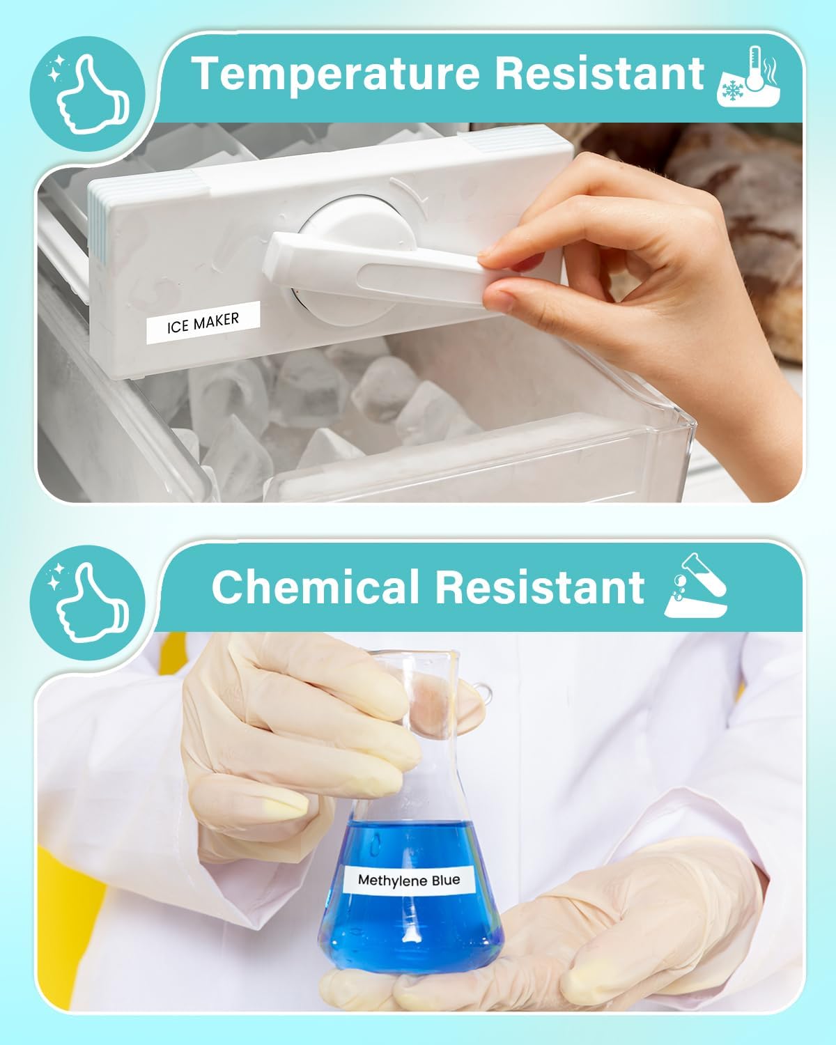 Label Tape for PT-1180 1280 1750 1890 2040 1090 1290 P300BT Compatible with Brother P touch Label Maker TZe-231 TZe231 12mm 0.47 Inch Laminated Black on White Ptouch tape 1/2"x 26.2' (12 mm x 8m), 8PK