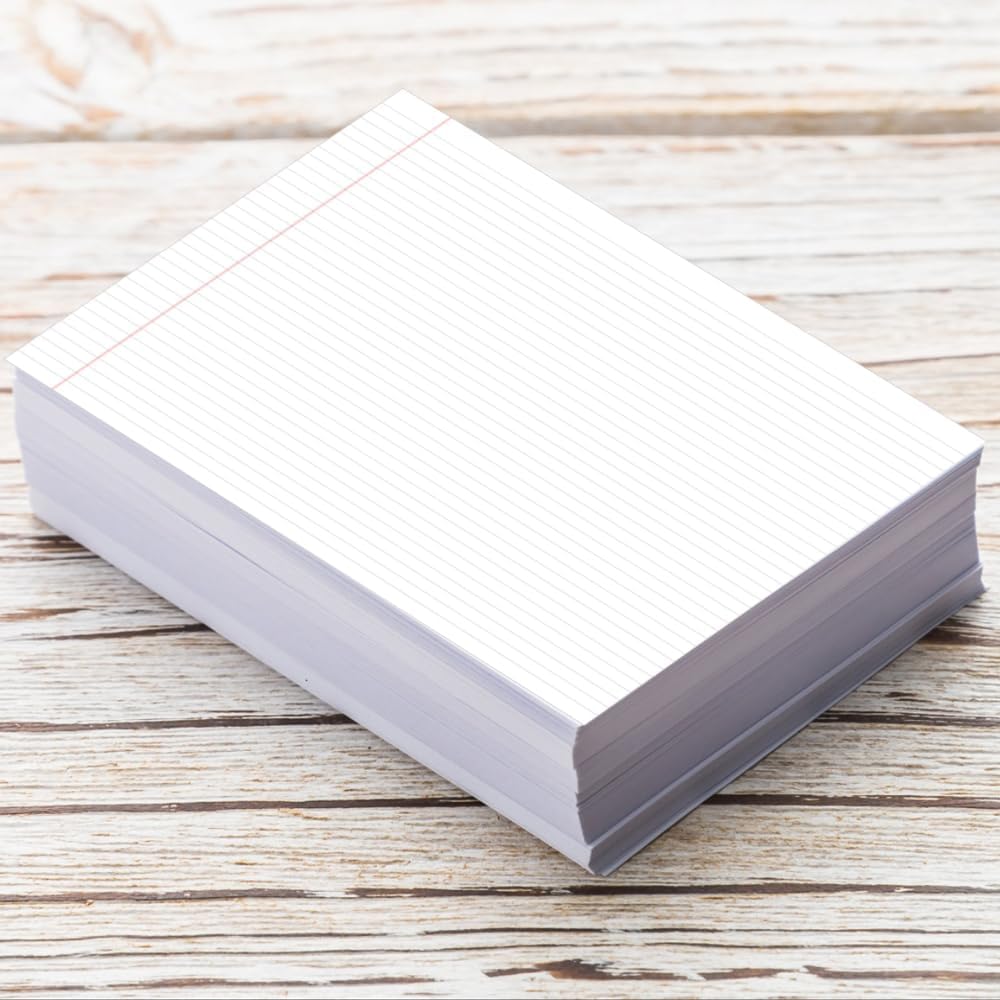 Yaridar (3-Pack 17" x 11" Legal Pads, 25 Sheets/50 Pages Per Legal Note Pads, Line Notepads, 100Gsm White Line Paper