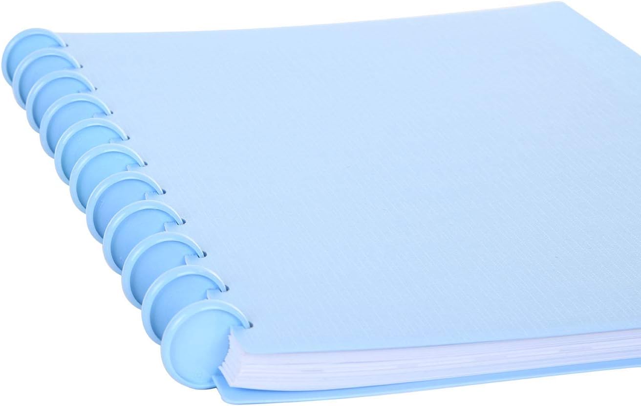 Talia Discbound Notebooks, Planner, Customizable, (Arctic Ice w/Arctic Ice Discs, Letter (8.5in x 11in))