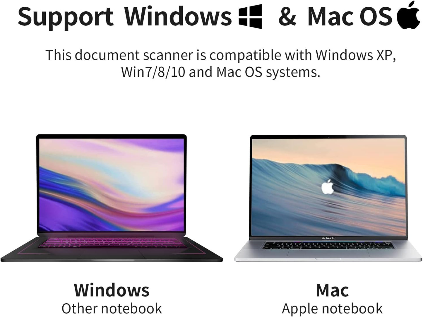 CZUR Shine800 Pro Portable Document Scanner, 8MP Document Camera, OCR Multi-Language Recognition, USB Doc Camera for Live Demo, Web Conferencing, Remote Teaching, for Mac OS&Windows