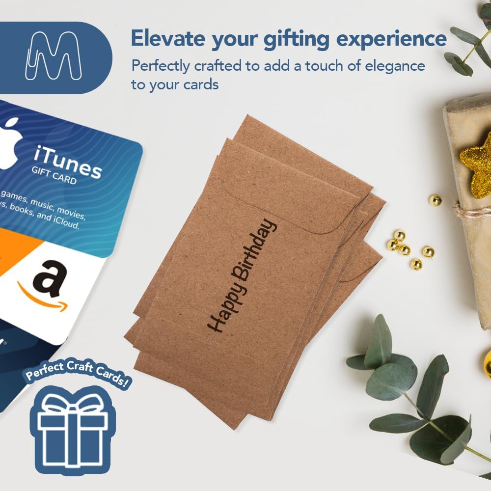 MOS #1 Brown Coin Envelopes 2.25 x 3.5 Inch 550 Pack — Self-Seal Small Kraft Envelopes for Coins, Seeds, Small Parts, Collectibles, Jewelry, Craft Storage