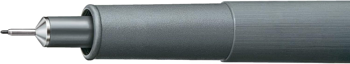 STAEDTLER Pigment Liner, Fineliner Pen for Drawing, Drafting, Journaling, 0.1mm, Black, Box of 5 Pens, 308 01-9M