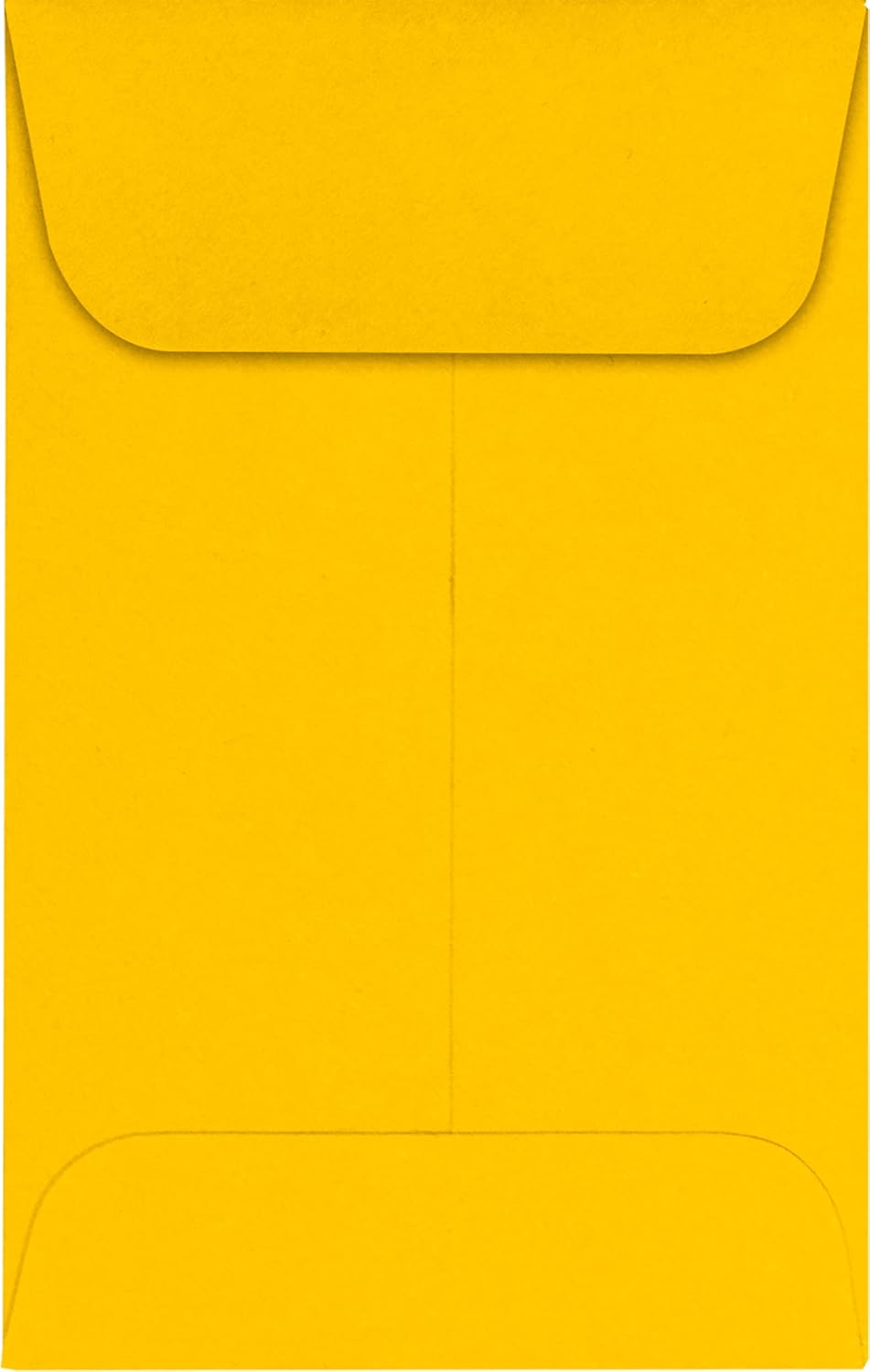 LUXPaper #1 Coin Envelopes | 2 1/4" x 3 1/2" | Sunflower Yellow | 80lb. Text | 1,000 Qty