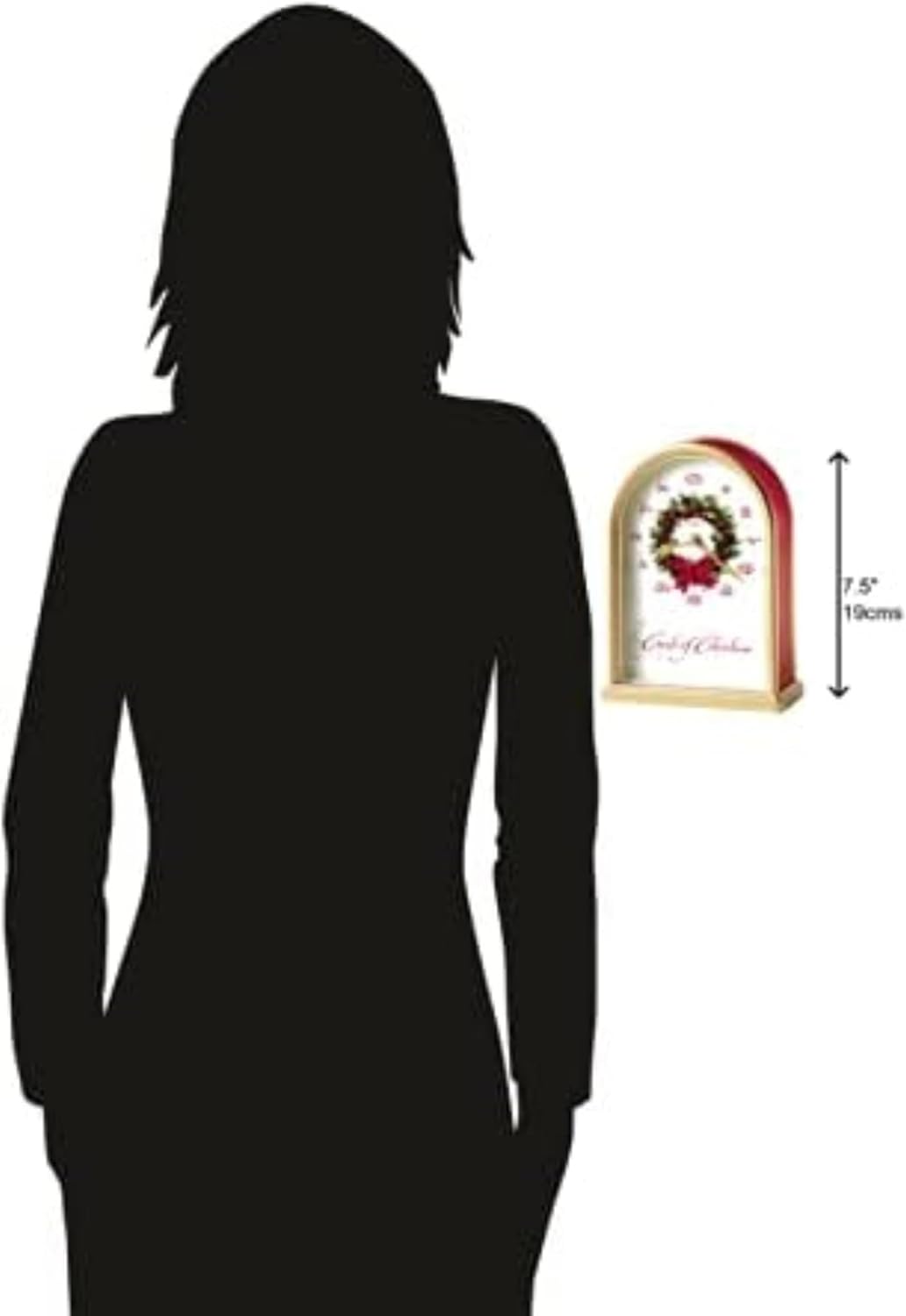 Howard Miller 549782 North Pole Tabletop Clock II