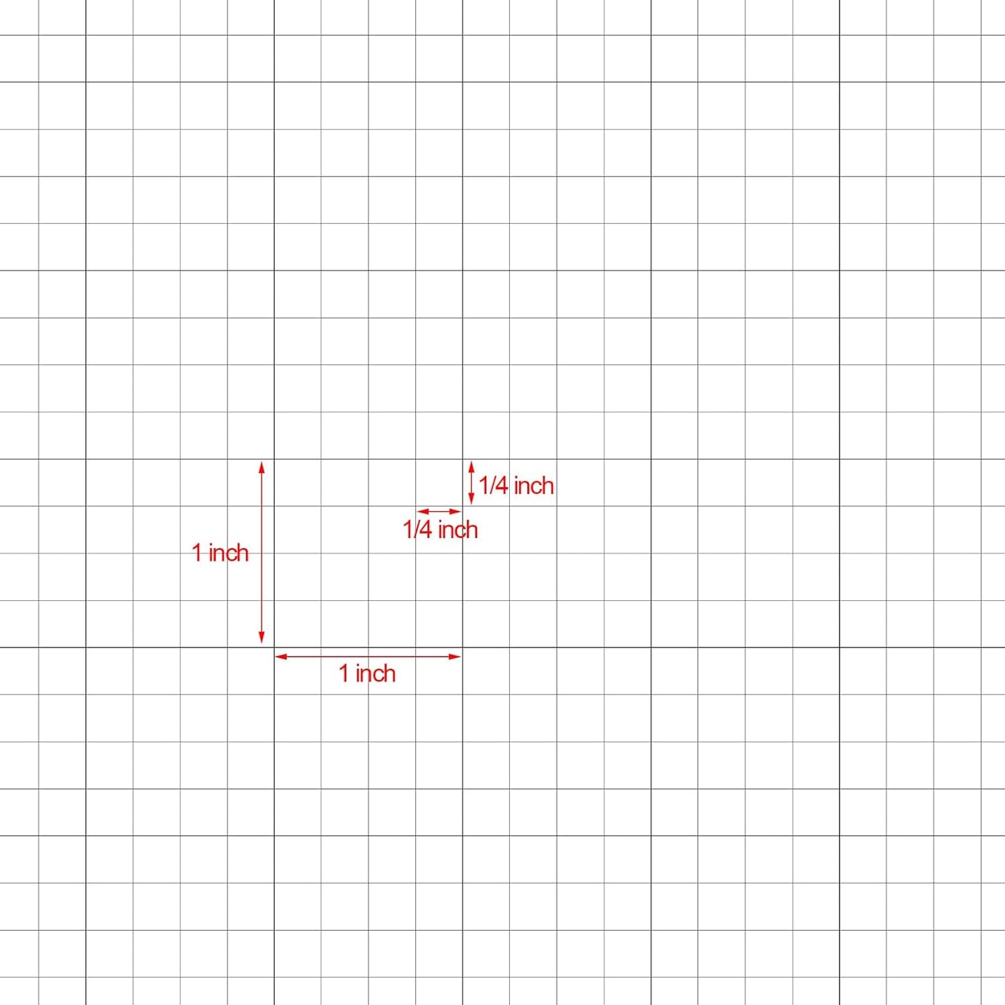 25 Sheet Graph Paper Pad 24" x 17" Large Graph 1" and 1/4" Ruled Grid Paper for Engineer Architect Designer Mathematician Draftsmen Sketch House Commercial Building Plan Drafting(White)