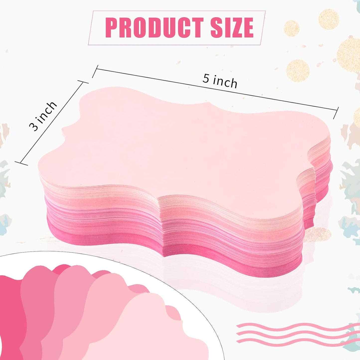 150 Pack Pink Index Cards 3x5 Colored Blank Index Cards Lavender Cardstock Wedding Tropical Pink Index Cards Invitation Cards Thank You Notes Cards For School Office Studying Kids Nursing Students