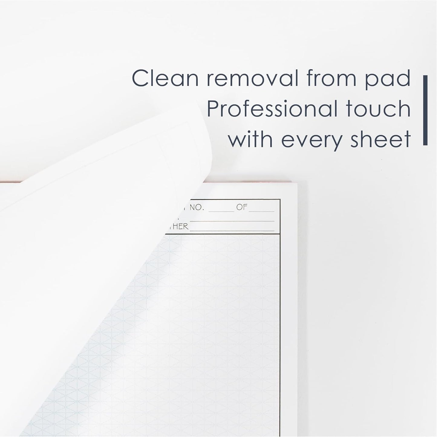 8.5" x 11" Isometric Graph Paper 50 Sheets Landscape - 0.25" Grid, Non-photo Blue, High Brightness, Drafting, Engineering, Art, 3D Design (3-Pack)