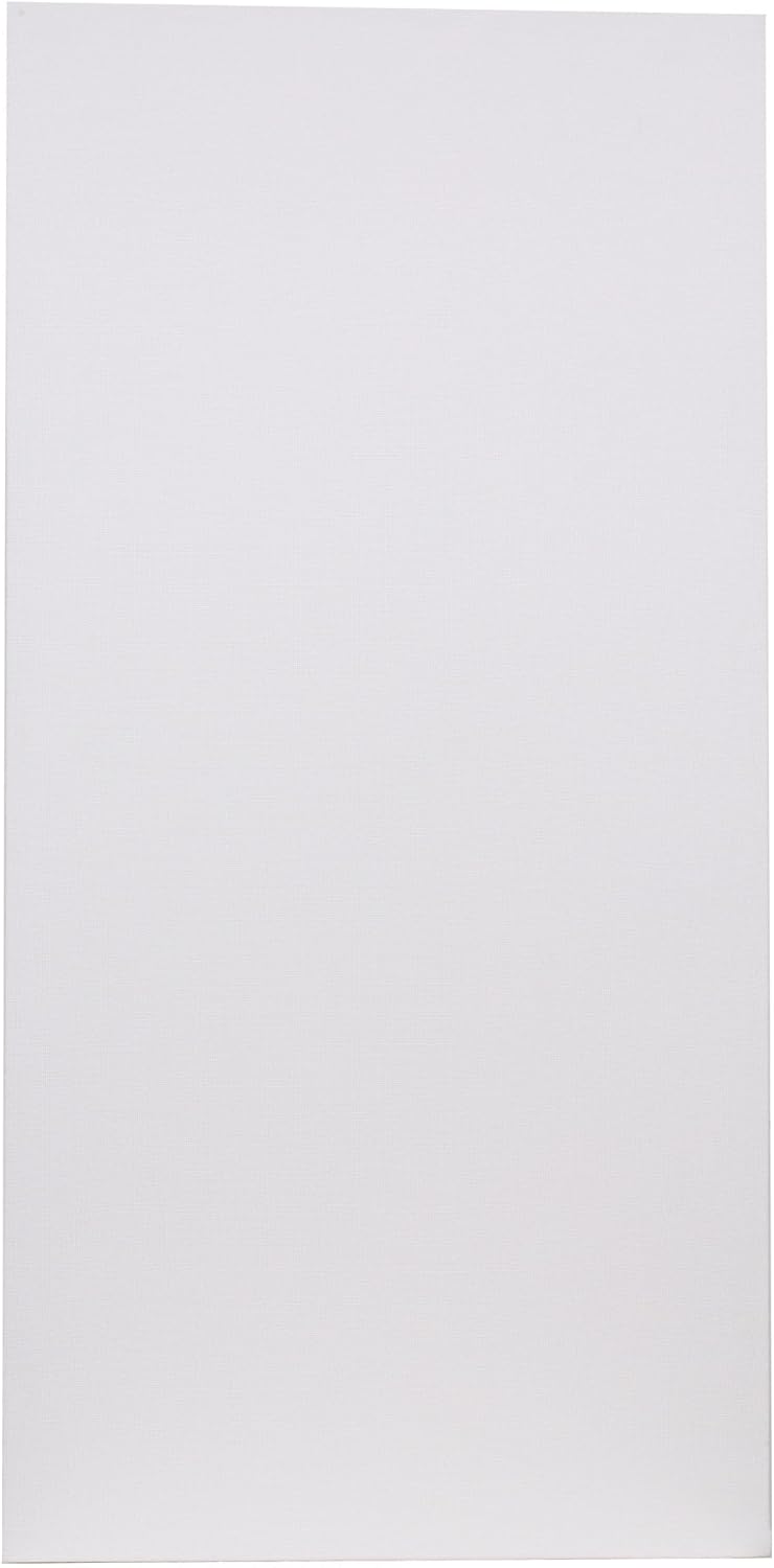ATS Acoustics Sound Absorbing Acoustic Panel Fire Rated Professional Studio Quality 24" x 48" x 2" (Snow)