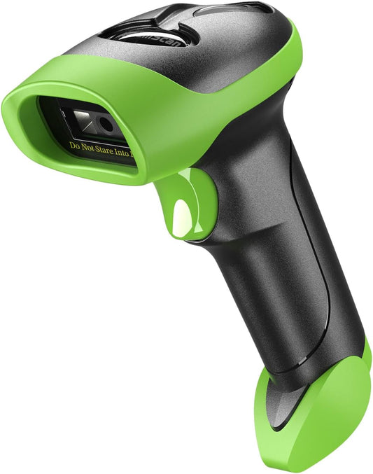 NetumScan Wireless QR Barcode Scanner, 3 in 1 Automatic Bluetooth 1D 2D Barcode Reader USB Image Code Scanner for Store, Warehouse POS, Computer, Tablet, iPad, iPhone, Android