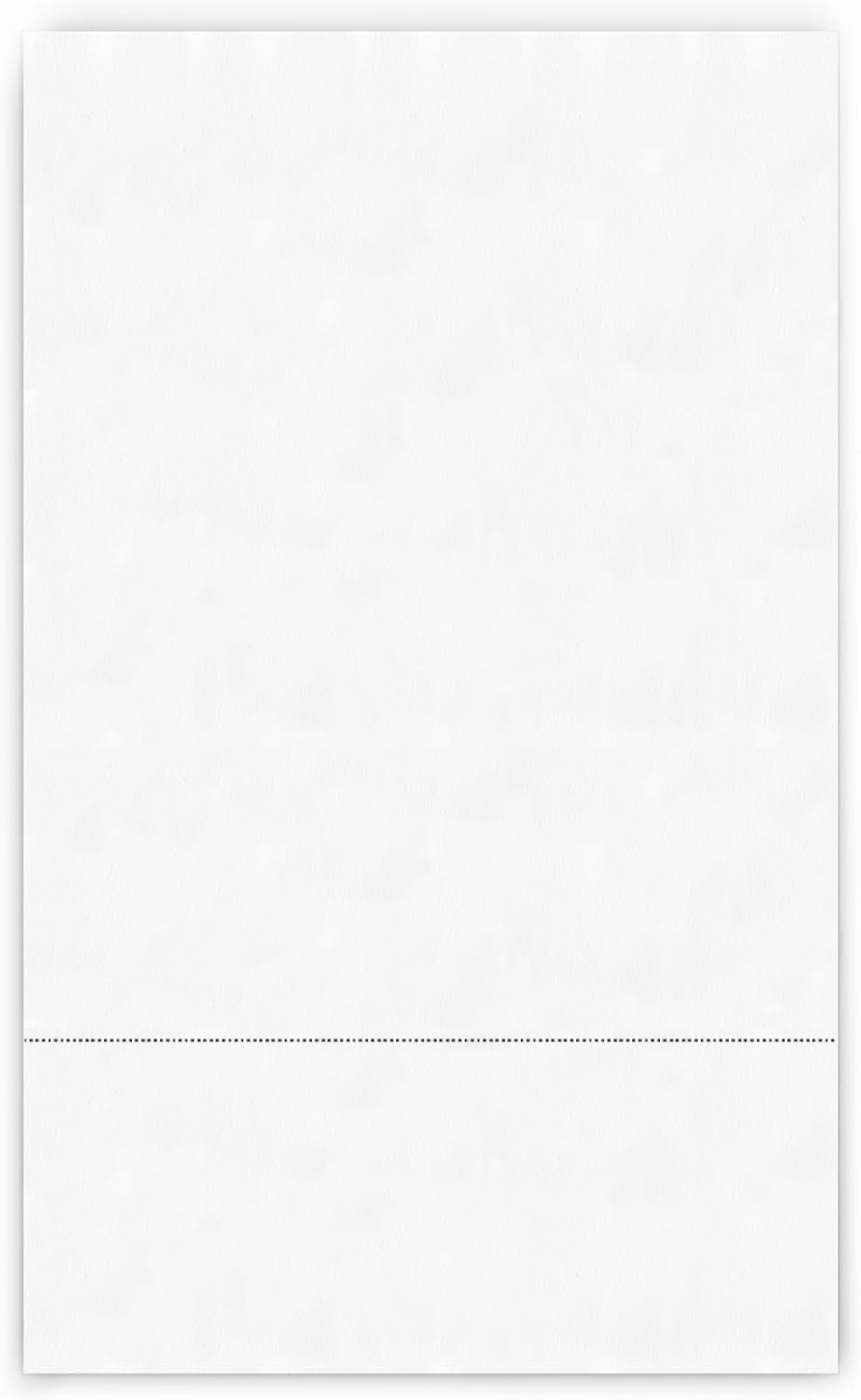 PrintWorks Professional 3 1/2" Horizontal Legal Perforated Paper 8.5” x 14” - Perfect For Statement Use - Made in the USA - 2500 Sheets - 24 lb - Printer Compatible - White (04173)