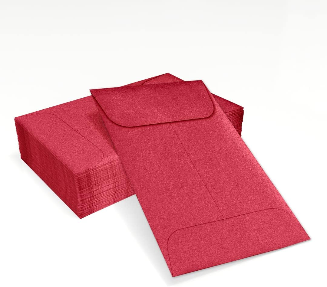LUXPaper #1 Coin Envelopes | 2 1/4" x 3 1/2" | Jupiter Metallic | 80lb. Text | 1,000 Qty