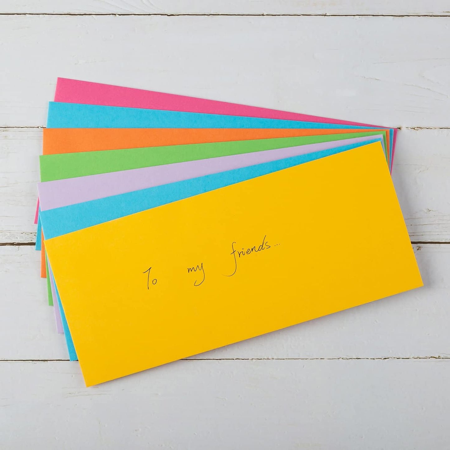 50 Pack Colorful #10 Business Envelopes Self Seal Standard Envelopes for Office Checks, Business, Letter Mailing Invoices, 4.13 x 9.49 Inches