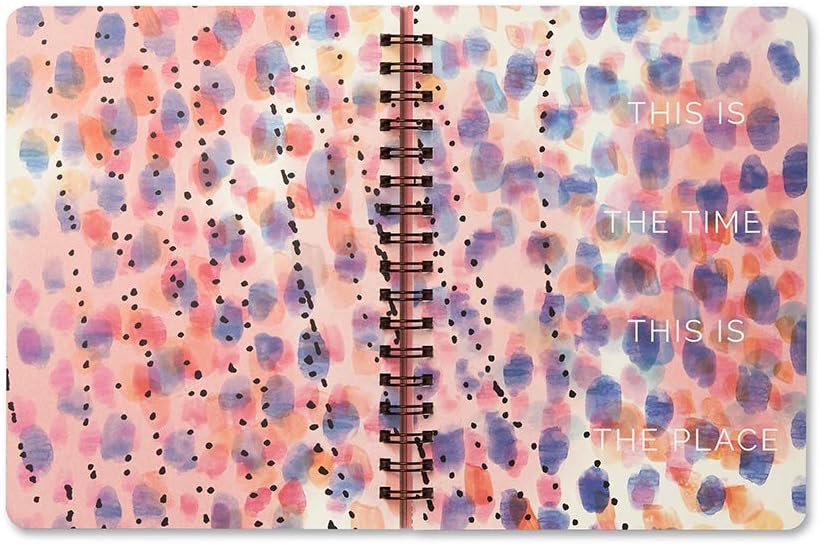 Compendium Spiral Notebook - Good Things Start Here — A Designer Spiral Notebook with 192 Lined Pages, College Ruled, 7.0”W x 9.25”H