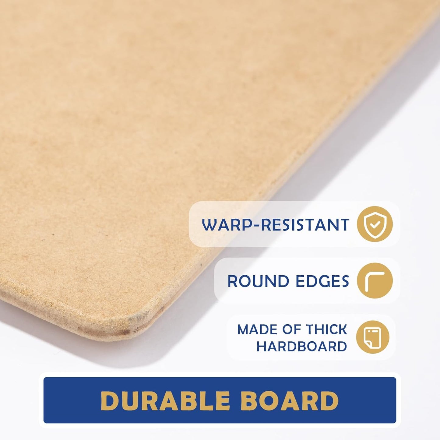 Falling in Art 13x17 Sketch Board, Drawing Tote Board for Artists with Sturdy Clip and Rubber Bands, Portable Art Clipboard for Classroom and Studio Drawing