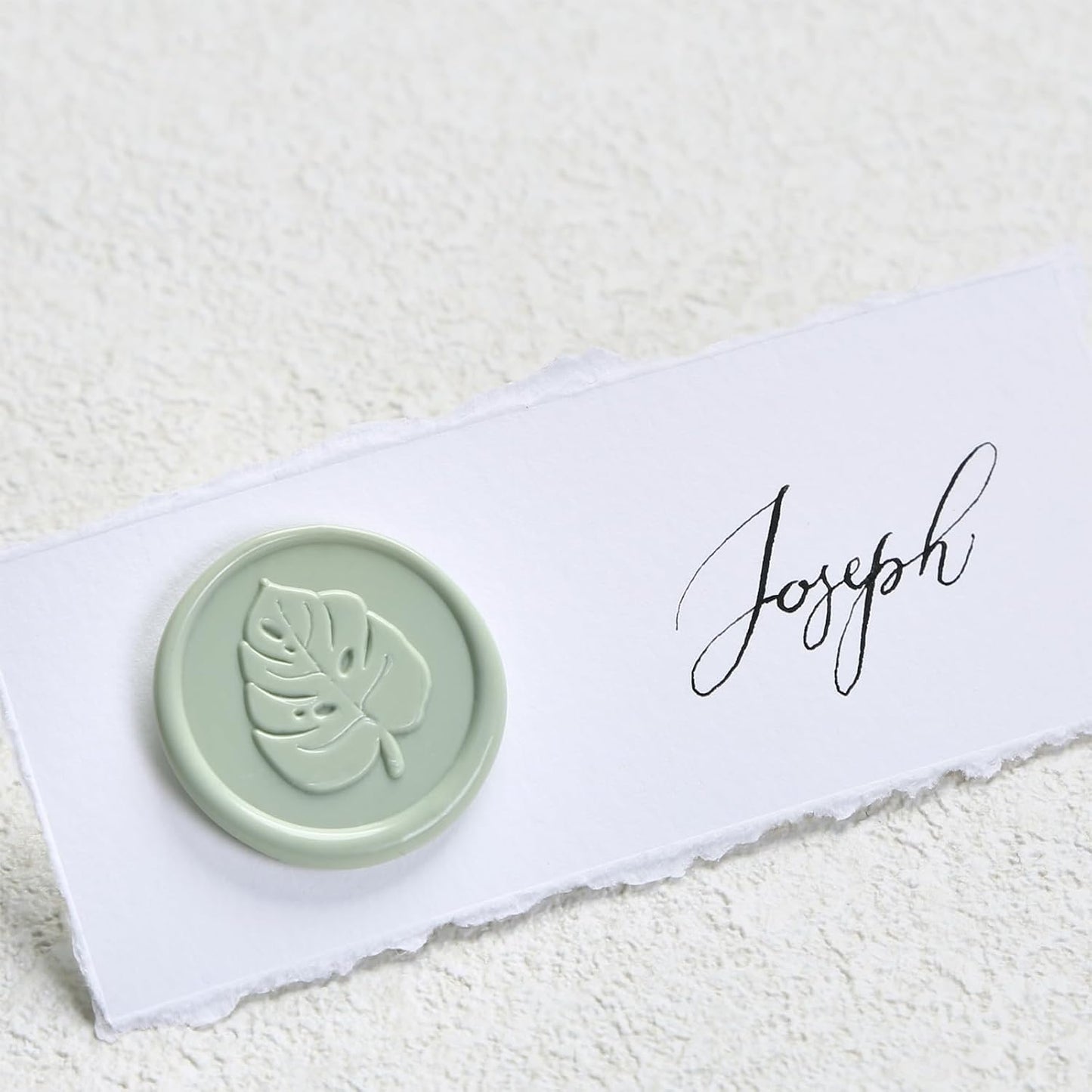 UNIQOOO Mailable Glue Gun Sealing Wax Sticks for Wax Seal Stamp - Sage Green, Great for Wedding Invitations, Cards Envelopes, Snail Mails, Wine Packages, Gift Ideas, Pack of 8