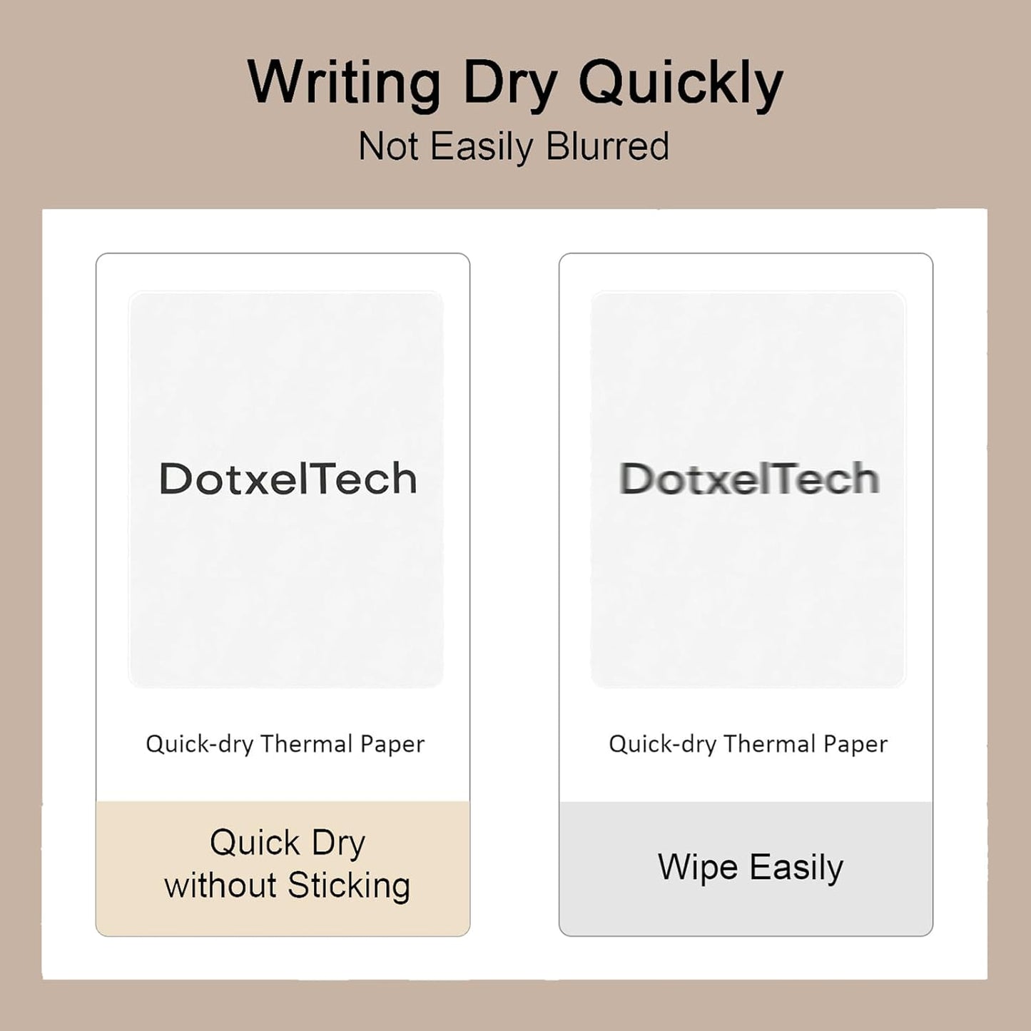 200 Sheets, Thermal Printer Paper 8.5 x 11 Inches, Single US Letter Size, Suitable with Most Thermal Portable Printer, Such M08F/A40, Quick-Drying, Waterproof(Single, Keep 3 Years)